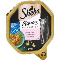 Sheba Sauce Collection met Zalm 85g image