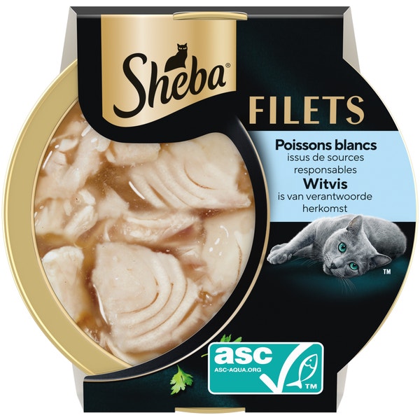 Sheba Filets Witvis 60 g